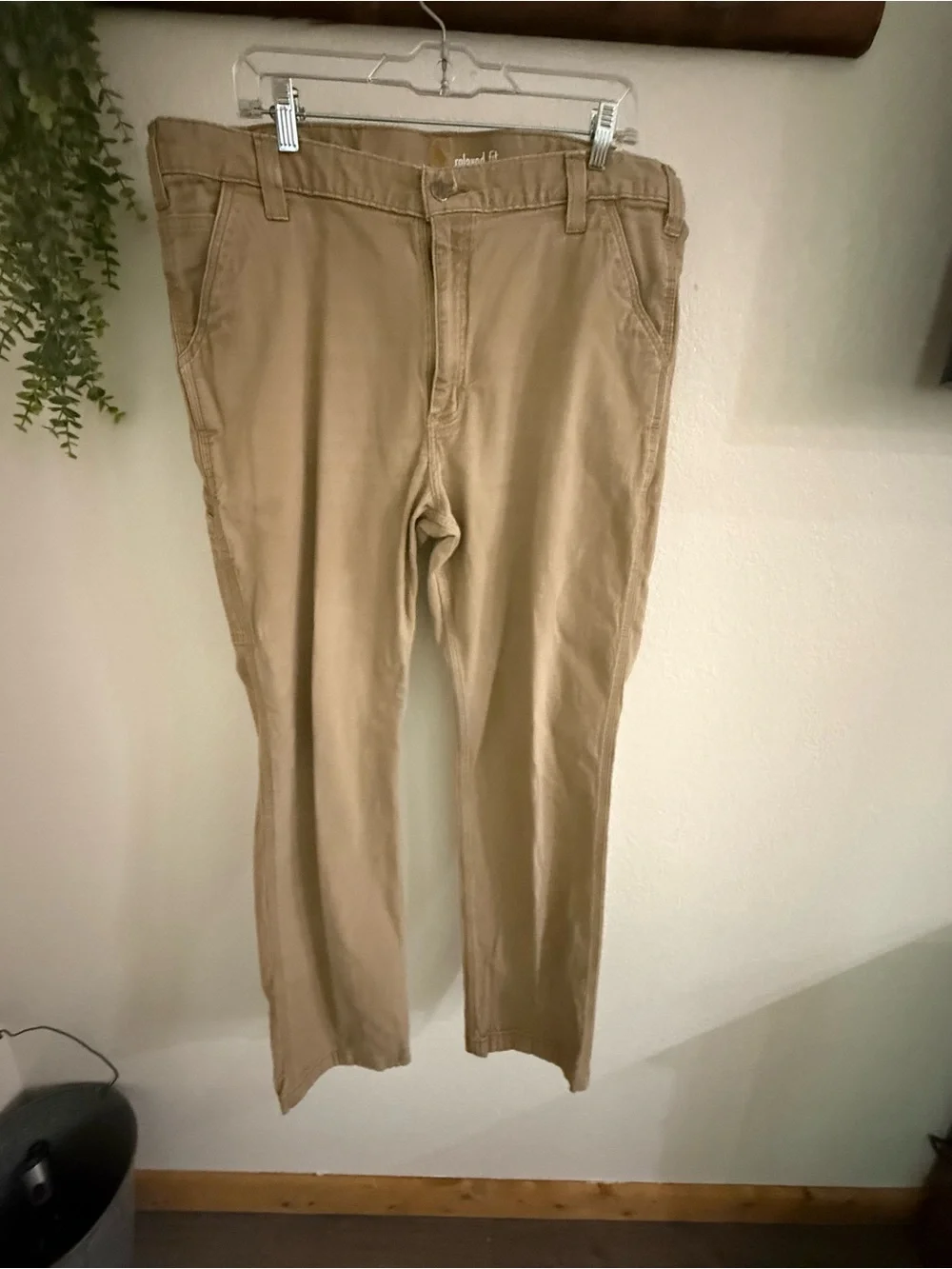 Carhartt Relaxed Fit Canvas Work Pants – Men’s 40x34 (31” Inseam)